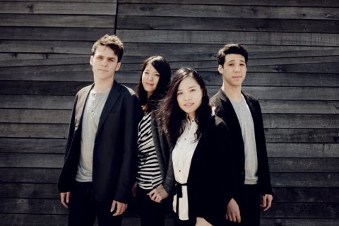 Le Quatuor Hermès étaient aux Concerts du Printemps à l'Abbaye du Val Dieu