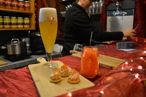 Village gourmand de Noël à Aubel du 3 au 5 Décembre.