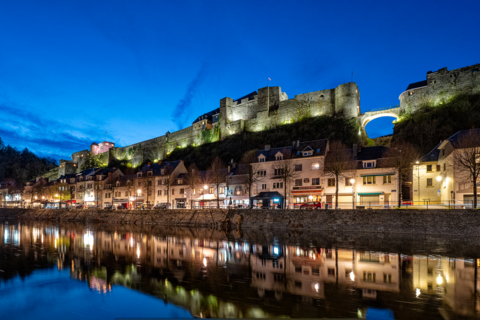 L'odysée de lumière au château Fort de Bouillon.